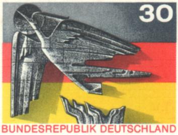 Wertstempel Bundesrepublik 25 Jahre